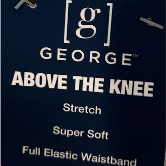 NWT - George Men's Pink "Above The Knee" with Stretch Shorts-Sizes M 2XL - Picture 2 of 6